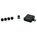 Produktbild Cobra ParkMaster Kit F294 inklusive Steuergerät und 4 Mini-Ultraschallsensoren für Front, Einparkhilfe
