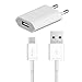 Produktbild USB Ladegerät Datenkabel Ladekabel Netzteil WEISS LG L5-2 dual E455 / LG E460 Optimus L5 II 2 original q1