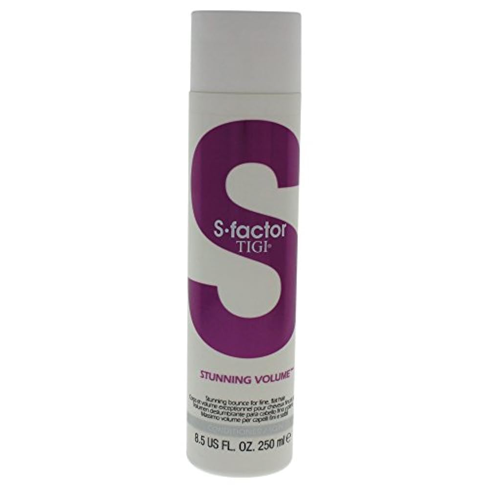 S factor. S factor tigi. s-factor stunning volume duo. tigi шампунь s-factor smoothing lusterizer. tigi спрей для укладки волос s-factor body booster.