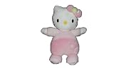  X- otros - Doudou samrio Hello Kitty rosa y blanco sonajero - 3185