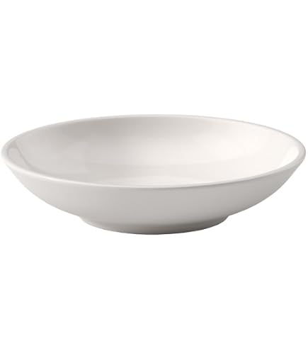 6 Assiettes Creuses Villeroy & Boch Artesano - Porcelaine Premium 25 Cm, Design épuré Avec Touches Naturelles - 4