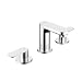 Produktbild GROHE EUROSMART 3-Loch Waschtischbatterie Cosmopolitan DN 15 chrom (20187000)