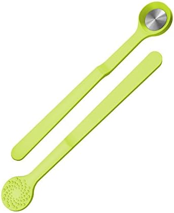 Zielonka Tongue Cleaner Green Colour and Dimension 3 x 19 x 0.8 cm, One Size