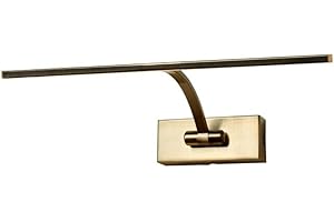 B·LED BARCELONA LED BARCELONA LED - Aplique de Pared LED 6W Ajustable. Iluminacuadros Moderno Luz cálida 2700K. Ángulo de 120°. Aplique de pared interior Bronce | Lámpara para Cuadros, Fotografías y Decoración Interior