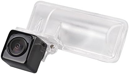 Uni Coba Waterproof Rear View Camera 170 ° Angle Night Vision Car Rear View Camera Parking Aid 628 x 586 Pixel Reversing System with Number Plate Light (Black) for Subaru Impreza WRX STI Sedan Wagon Forester Legacy Exiga BRZ ZC6