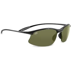 Serengeti Maestrale Gafas, Unisex adulto, Negro (Shiny Black), M/L