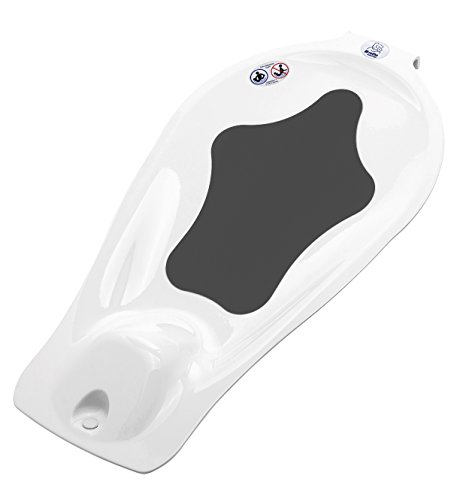 Rotho Babydesign Badestation TOP / 100 cm Breite / Babywanne weiß mit Aufbewahrungsfächer & Badewannenständer, höhenverstellbar - 3