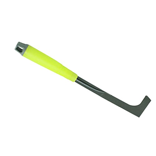 COM-FOUR® 5-teiliges Gartenset mit grünen Griffen – Doppelhäckchen, Kleingrubber, Fugenkratzer, Kleinbesen & Blumenkelle - 4