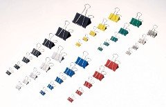 MAUL 21313–90 pince-notes, noir, (L) 13 mm, écartement : 4 mm
