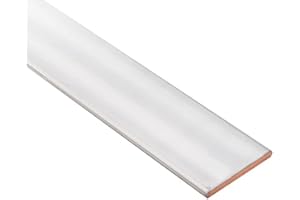 TEN-HIGH Buss di rame elettrici della sbarra collettrice di rame piana della barra collettrice di stagno, 5mm x 20mm x 1000mm, per la grande conduzione corrente