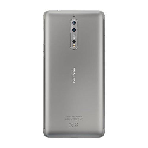 Nokia 8 Single SIM 4G 64GB Silver - Smartphones (13.5 cm (5.3