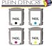 Produktbild Pack 4 Tintenpatrone 940 XL/hohe Kapazität/schwarz und Farbe für Drucker HP Officejet 8500 A HP Officejet Pro 8000, 8000 Wifi, 8500, 8500 A, 8500 A Plus – voller Tinte