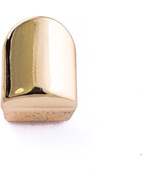 GRILLZ - 750 Vergoldet - EInzel Hip Hop Bling Zahn - Hochglanz Polierte Oberfläche