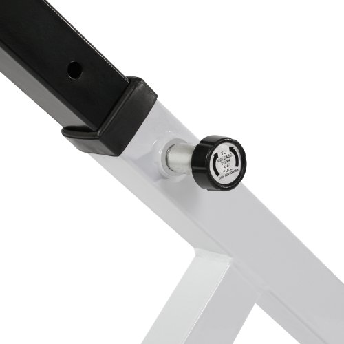 Physionics Rückentrainer, Bauchtrainer höhenverstellbar inkl. gepolsterter Beinfixierung - 3