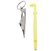 Produktbild kemai Angelhaken Tier Angelschnur Knoterset Knot Tying Tool Kit, Silber + Gelb