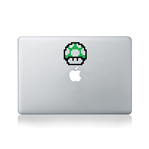 Preisvergleich Produktbild Super Mario Mushroom Aufkleber fur Macbook (13 Zoll)