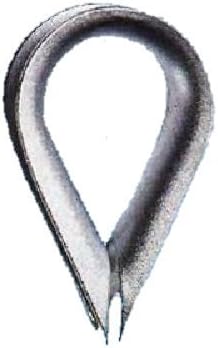THIMBLE Lead Cable Eye Galvanised for Ropes Galvanised Steel.