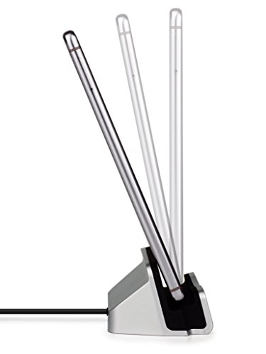 MyGadget Dockingstation Ladestation [USB C] fÃ¼r Android Smartphones - Halterung Dock fÃ¼r z.B. Samsung Galaxy S8, A3, A5 (2017) Huawei P9, P10 - Silber