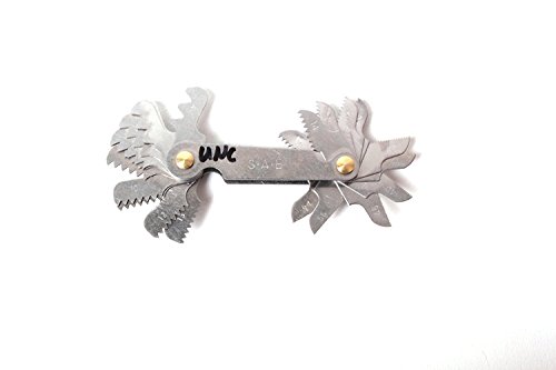 PROFI Gewindeschablone, Gewindelehre UNC Gewinde 22 Blatt