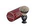 Kent Travel Pure Badger Silver Tip Bristle Shaving Brush Small