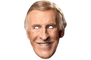 FoxyPrinting Bruce Forsyth Celebrity Cardboard Party Face Mask Fancy Dress