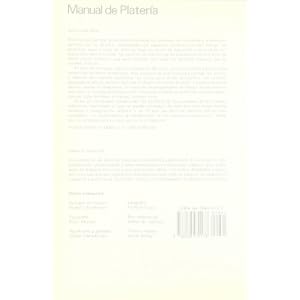 Manual de platería (Artes, técnicas y métodos)