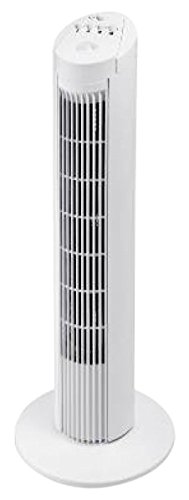 Alpatec TF 780 Säulenventilator, 3 Geschwindigkeitsstufen, 45 W, Weiß