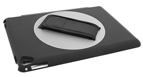 DuraGadget passgenaue Handhalterung mit verstellbarem, bequemen Klettverschluss für APPLE iPad Pro 9,7″ (A1673 | A1674 | A1675) - 5