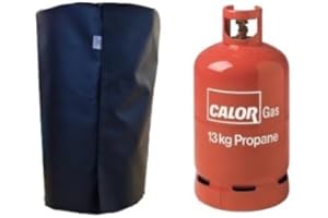 BAGS AND COVERS DIRECT LTD Insulated Thermal 13kg Gas Bottle Cover(Black)