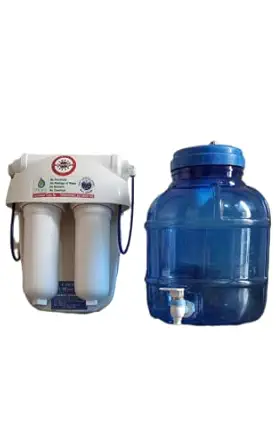 iMpure 3 Stage Water Purifier | Technology Developed By BARC.Govt.Of India | Non Electric Water Purifier | Low Maintenance| Bacteria Free Water