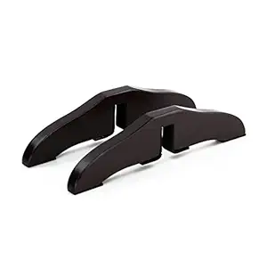 WELLAND Support Feet for 360 Degree Configurable Gate Collection, Espresso, A Pair