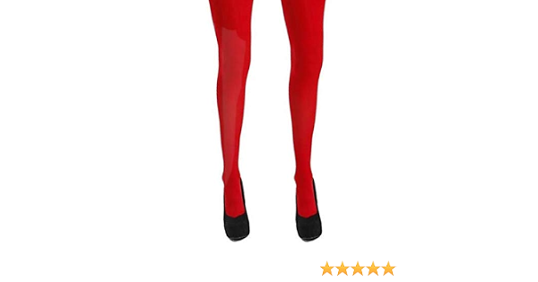 thetshirthut MISSI RED TIGHTS,40 DENIER 