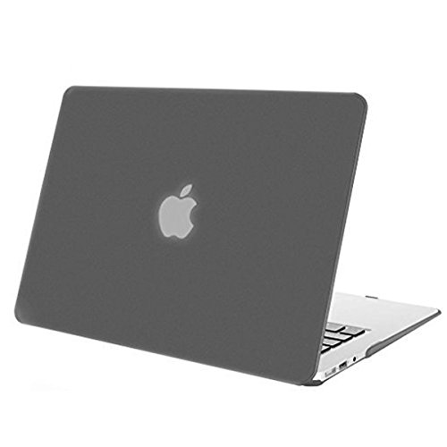 MOSISO MacBook Air 11 H  lle - Ultra Slim Hochwertige Plastik Hartschale Tasche Schutzh  lle Snap Case f  r MacBook Air 11 Zoll  A1370 A1465   Grau