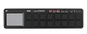 KORG Controller, Nanopad2 -Black (NANOPAD2BK)