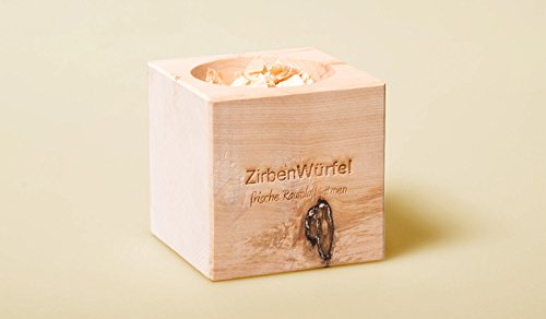 Zirben-/Arveduftwürfel ‚Fresh Cube‘ inklusive Zirbenöl - 3