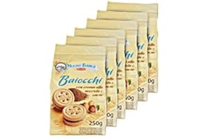 6 x Mulino Bianco kex "Baiocchi", 250 g