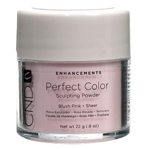Cnd Perfect Color Acrylic Powder Blush Pink Sheer .8 Oz by Creative