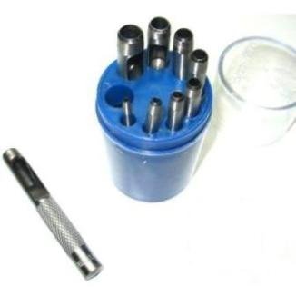 Locheisensatz,Locheisen,Lochflöten,Lochpfeifen,9-tlg