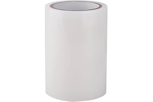 A.M.C. AMC rotolo pellicola adesiva monouso copriscarpe con adesivo molto resistente, pellicola per calzature monouso universale per protezione igienica professionale e domestico