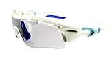 Gafas unisex de deporte para ciclismo y running. Elaborados con material de policarbonato TR90 de alta calidad, ligereza y durabilidad, lente fotocromática 100% protección UV contra los rayos ultravioleta. Viene con funda dura y funda de tela + montura para gafas graduadas + paños de limpieza + cuerda de sujeción.