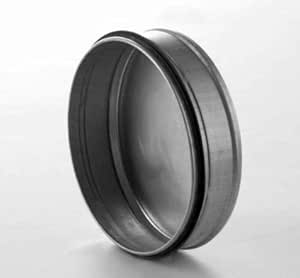 Tappo Zincato Per Tubi Aria 80mm - Chiusura Ermetica Per Impianti Ventilazione E Aspirazione - Foto 5