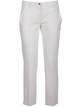 Versace Collection Pantaloni Donna G34539G600556G1064 Cotone Bianco