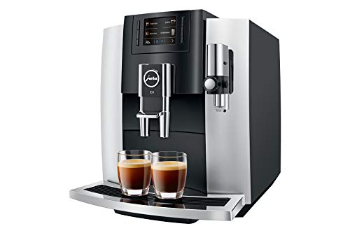 Jura 15247 E8 Platina 2018 Machine à café automatique Argenté/noir 1,9 l