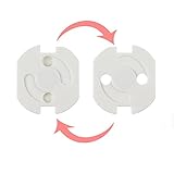 20 Steckdosensicherung mit 2 Türsicherung Schranksicherung für Kindersicherung – Kindersicherheit Steckdosenschutz - 4