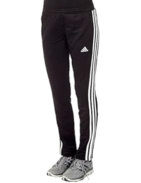 Pantaloni da donna adidas T16 Sweat Pants W, black/white, XL, AJ5390