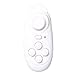 Produktbild TOOGOO Bluetooth declencheur Universal ohne Fäden tragbar + Mini CONTROLEUR de Spiel Selfie declencheur Joysticks-Gamepad-Bestellung Hat Entfernung kompatibel mit iOS und Android & Windows für die Spiele Video/Fotografieren/Audio Abspielen der Musik/Spiele 3D/E-Book-feuilleteur weiß