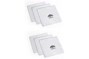 Biobaum®️ 6X Mikrofasertuch 20x20cm im Dreierpack für Brillen, Smartphones, Bildschirmen UVM. in Optikerqualität (6)