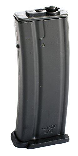 H&K Chargeur pour HK MP7A1 AEP 165 Billes Adulte Unisexe, Noir, taille unique