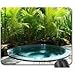 Produktbild Jacuzzi Hot Tub at Four Seasons Resort Bora Bora Polynesia Mouse Pad, Mousepad (Beaches Mouse Pad)