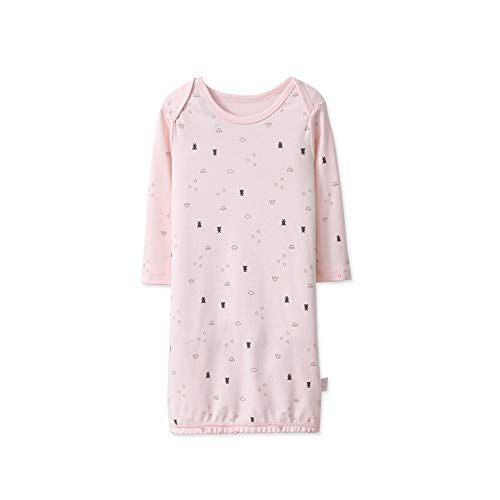 Preisvergleich Produktbild AZUO Baby Mädchen Jungen Baumwolle Langärmeligen Reißverschluss Schlafsack Pyjamas Herbst Uud Winter Rosa (1-3 Jahre Alt, S, M, L),Pink,M